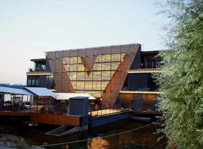 Veranda on the river