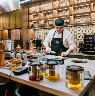 Creative States - well-equipped kitchen area