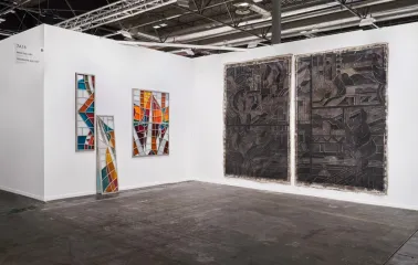 Voloshyn Gallery stand at the international art fair