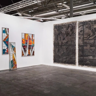 Voloshyn Gallery stand at the international art fair