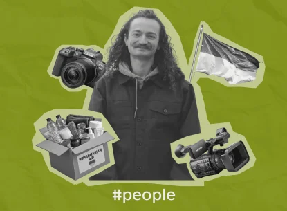 American documentarian and volunteer Frank Cano: “My goal is to show what life in Ukraine is really like during the war”